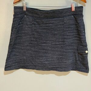 CROFT & BARROW DARK BLUE SKORT SZ L